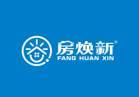 房煥新品牌設計，裝飾公司logo設計